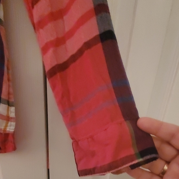 🦋 Women's Perfect shirt button down relaxed fit Cowgirl Style - Picture 3 of 4